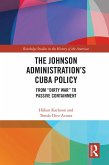 The Johnson Administration's Cuba Policy (eBook, ePUB)