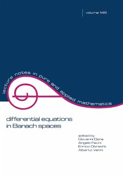 Differential Equations in Banach Spaces (eBook, ePUB)