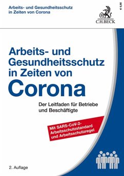 Arbeits- und Gesundheitsschutz in Zeiten von Corona (eBook, ePUB) - Kiesche, Eberhard; Kohte, Wolfhard
