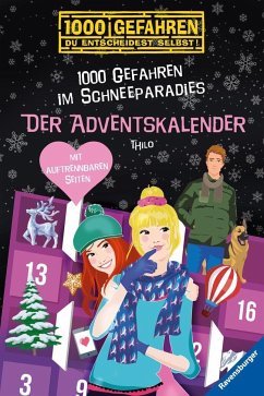 Der Adventskalender - 1000 Gefahren im Schneeparadies (Mängelexemplar) - Thilo