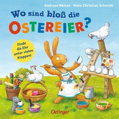 Wo sind bloß die Ostereier? (Mängelexemplar) - Német, Andreas;Schmidt, Hans-Christian