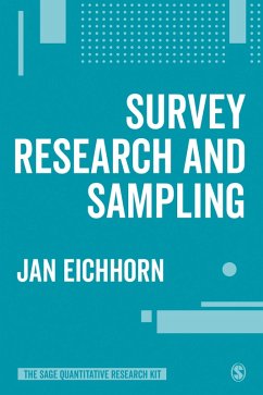 Survey Research and Sampling (eBook, ePUB) - Eichhorn, Jan