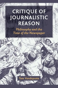Critique of Journalistic Reason (eBook, ePUB) - Vandeputte
