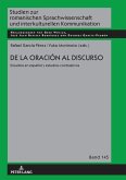 De la oracion al discurso: estudios en espanol y estudios contrastivos (eBook, ePUB)