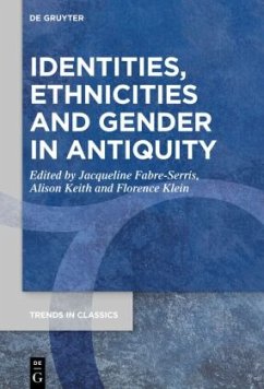 Cover Identities, Ethnicities and Gender in Antiquity