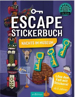 Escape-Stickerbuch - Nachts im Museum - Kiefer, Philip