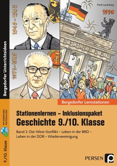 Stationenlernen Geschichte 9/10 Band 2 - inklusiv - Lauenburg, Frank