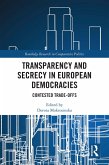 Transparency and Secrecy in European Democracies (eBook, ePUB)