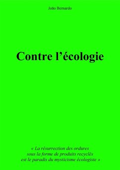 Cover Contre l'ecologie (eBook, ePUB)