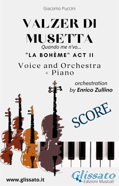 Valzer di Musetta - Voice, Orchestra and Piano (Score) (fixed-layout eBook, ePUB) - Puccini, Giacomo; Zullino, Enrico