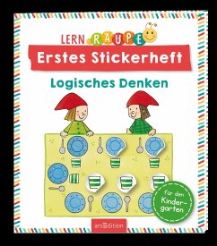 Lernraupe - Erstes Stickerheft - Logisches Denken