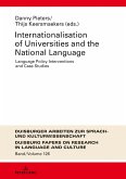 Internationalization of Universities and the National Language (eBook, ePUB)