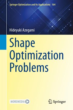 Shape Optimization Problems (eBook, PDF) - Azegami, Hideyuki