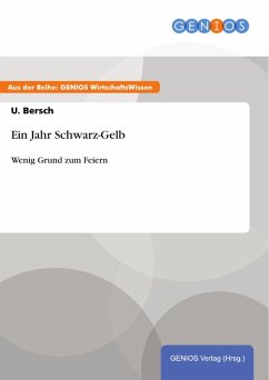 Ein Jahr Schwarz-Gelb (eBook, PDF) - Bersch, U.