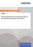 Krisenstimmung: Das Anzeigengeschäft in Printmedien ist gehörig unter Druck (eBook, PDF)