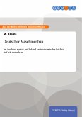 Deutscher Maschinenbau (eBook, PDF)