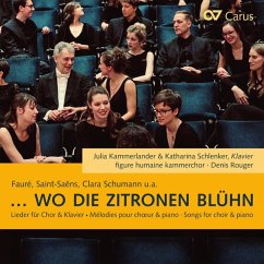 Wo Die Zitronen Blüh'N-Lieder Bearb.Für Chor/Pian - Gries/Kammerlander/Rouger/Figure Humaine Kammercho