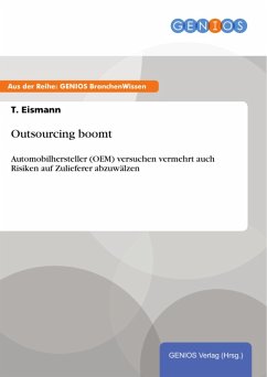 Cover Outsourcing boomt (eBook, PDF)