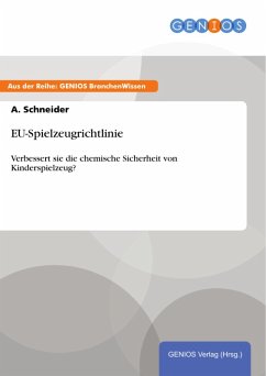 EU-Spielzeugrichtlinie (eBook, PDF) - Schneider, A.
