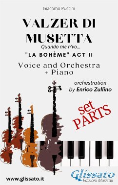 Valzer di Musetta - Voice, Orchestra and Piano (Parts) (fixed-layout eBook, ePUB) - Puccini, Giacomo; Zullino, Enrico