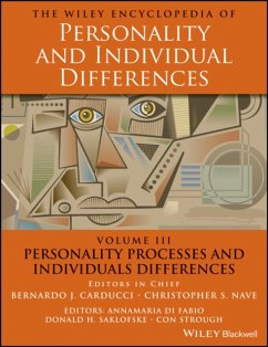 Cover Wiley Encyclopedia of Personality and Individual Differences, Personality Processes and Individuals Differences