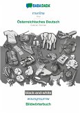 BABADADA black-and-white, Thai (in thai script) - Österreichisches Deutsch, visual dictionary (in thai script) - Bildwörterbuch