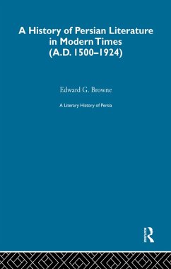 A Literary History of Persia (eBook, PDF) - Browne, E. G.