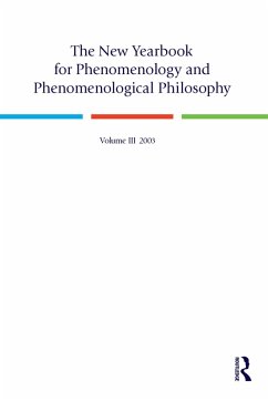 The New Yearbook for Phenomenology and Phenomenological Philosophy (eBook, PDF)