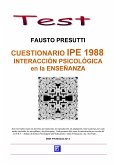 ​​​​​​​Cuestionario IPE 1988. Interacciòn Psicològica en la Ensenanza. (fixed-layout eBook, ePUB)