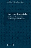 Der feste Buchstabe (eBook, PDF)