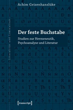 Der feste Buchstabe (eBook, PDF) - Geisenhanslüke, Achim