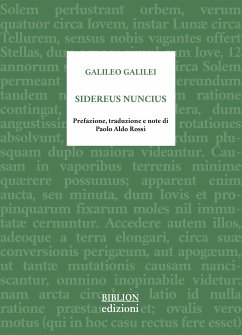 Sidereus Nuncius (eBook, PDF) - Aldo Rossi, Paolo; Galilei, Galileo