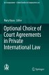 Optional Choice of Court Agreements in... - Bild 1
