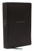 Net, Love God Greatly Bible, Genuine Leather, Black, Thumb Indexed, Comfort Print