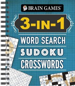 Brain Games - 3-In-1: Word Search, Sudoku, Crosswords - Publications International Ltd; Brain Games