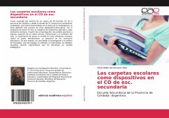 Las carpetas escolares como dispositivos en el CO de esc. secundaria - Barrionuevo Vidal, María Belén