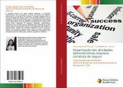 Cover Organização das atividades administrativas empresa corretora de seguro