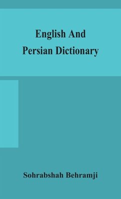English and Persian dictionary - Behramji, Sohrabshah