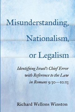 Misunderstanding, Nationalism, or Legalism - Winston, Richard Wellons
