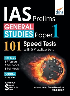 IAS Prelims General Studies Paper 1 - 101 Speed Tests with 5 Practice Sets - 4th Edition - Disha Experts