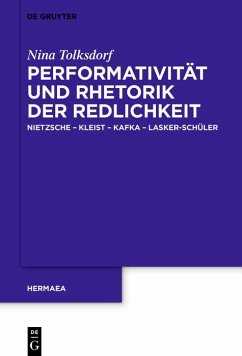 Cover Performativität und Rhetorik der Redlichkeit (eBook, ePUB)