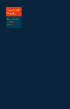 Cover Wielands Amtliche Schriften 1760 - 1764 (eBook, ePUB)