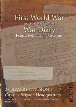 Cover 2 CAVALRY DIVISION 3 Cavalry Brigade Headquarters