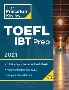 Princeton Review TOEFL iBT Prep with Audio/Listening Tracks, 2021 - The Princeton Review