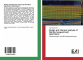 Design and thermal analysis of the Mu2e experiment calorimeter