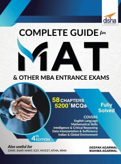 Complete Guide for MAT and other MBA Entrance Exams 4th Edition - Disha Experts
