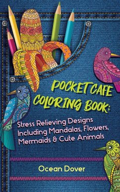 Pocket Cafe Coloring Book - Dover, Ocean