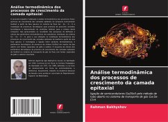 Análise termodinâmica dos processos de crescimento da camada epitaxial - Bakhyshov, Rahman