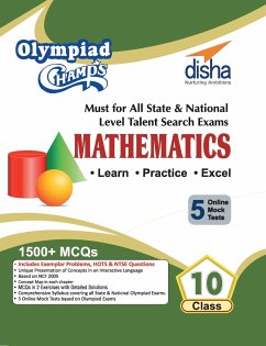 Olympiad Champs Mathematics Class 10 with 5 Mock Online Olympiad Tests - Disha Experts