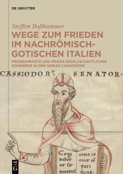 Wege zum Frieden im nachrömisch-gotischen Italien (eBook, ePUB) - Boßhammer, Steffen